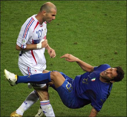zidane vs les italien